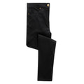 Black - Front - Premier Womens-Ladies Performance Chino Jeans