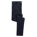 Navy - Front - Premier Womens-Ladies Performance Chino Jeans