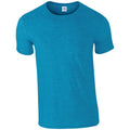 Antique Sapphire - Front - Gildan Mens SoftStyle Ringspun T-Shirt