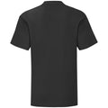 Black - Back - Fruit Of The Loom Childrens-Kids Iconic T-Shirt