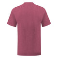 Heather Burgundy - Lifestyle - Fruit Of The Loom Mens Iconic T-Shirt