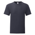 Deep Navy - Front - Fruit Of The Loom Mens Iconic T-Shirt