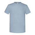 Mineral Blue - Front - Fruit Of The Loom Mens Iconic T-Shirt