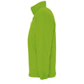 Lime - Side - SOLS Ness Unisex Zip Neck Anti-Pill Fleece Top