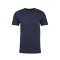 Midnight Navy - Front - Next Level Adults Unisex CVC Crew Neck T-Shirt