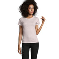 Heather Pink - Side - SOLS Womens-Ladies Regent Fit T-Shirt