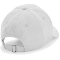 White - Back - Beechfield Authentic 5 Panel Cap