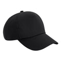 Black - Front - Beechfield Authentic 5 Panel Cap