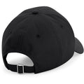 Black - Back - Beechfield Authentic 5 Panel Cap