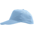 Sky Blue - Back - SOLS Kids Unisex Sunny Baseball Cap