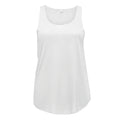 White - Front - SOLS Ladies Jade Tank Top