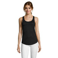 Black - Back - SOLS Ladies Jade Tank Top