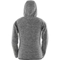 Grey-Black - Back - Spiro Ladies Micro Fleece Hoodie