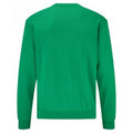 Heather Green - Back - Fruit Of The Loom Mens Classic Drop Shoulder Sweatshirt