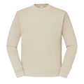 Natural - Front - Fruit Of The Loom Mens Classic Drop Shoulder Sweatshirt