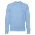 Sky Blue - Front - Fruit Of The Loom Mens Classic Drop Shoulder Sweatshirt