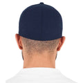 Navy - Side - Flexfit Unisex 5 Panel Cap