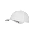 White - Front - Flexfit Unisex 5 Panel Cap