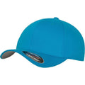 Hawaiian Ocean - Front - Flexfit Unisex Wooly Combed Cap