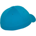 Hawaiian Ocean - Back - Flexfit Unisex Wooly Combed Cap