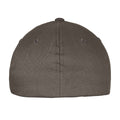 Dark Grey-Dark Grey - Back - Flexfit Unisex Wooly Combed Cap