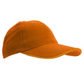 Orange - Front - SOLS Unisex Buffalo 6 Panel Baseball Cap