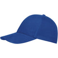 Royal Blue - Side - SOLS Unisex Buffalo 6 Panel Baseball Cap