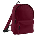 Burgundy - Front - SOLS Rider Backpack - Rucksack Bag