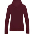 Burgundy - Back - AWDis Womens-Ladies Girlie College Hoodie