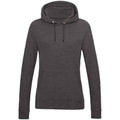 Charcoal - Front - AWDis Womens-Ladies Girlie College Hoodie