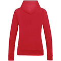 Fire Red - Back - AWDis Womens-Ladies Girlie College Hoodie