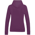 Plum - Back - AWDis Womens-Ladies Girlie College Hoodie