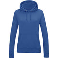 Royal Blue - Front - AWDis Womens-Ladies Girlie College Hoodie