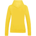 Sun Yellow - Back - AWDis Womens-Ladies Girlie College Hoodie