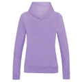 Digital Lavender - Back - AWDis Womens-Ladies Girlie College Hoodie