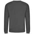 Steel Grey - Back - AWDis Adults Unisex Just Hoods Sweatshirt