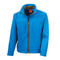 Azure - Front - Result Mens Classic Soft Shell Jacket