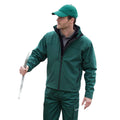 Bottle Green - Back - Result Mens Classic Soft Shell Jacket