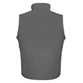 Charcoal-Black - Back - Result Mens Core Printable Soft Shell Bodywarmer