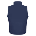 Navy - Back - Result Mens Core Printable Soft Shell Bodywarmer