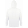 White - Back - SOLS Snake Unisex Hooded Sweatshirt - Hoodie