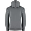 Dark Grey - Back - Kustom Kit Mens Hoodie