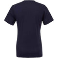 Navy - Back - Bella + Canvas Adults Unisex Crew Neck T-Shirt