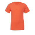 Orange - Front - Bella + Canvas Adults Unisex Crew Neck T-Shirt