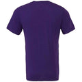 Team Purple - Back - Bella + Canvas Adults Unisex Crew Neck T-Shirt