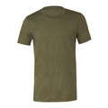 Military Green - Front - Bella + Canvas Adults Unisex Crew Neck T-Shirt