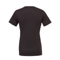 Dark Grey Solid - Back - Bella + Canvas Adults Unisex Crew Neck T-Shirt