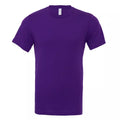 Royal Purple - Front - Bella + Canvas Adults Unisex Crew Neck T-Shirt