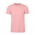 Pink - Front - Bella + Canvas Adults Unisex Crew Neck T-Shirt