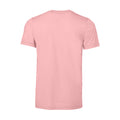 Pink - Back - Bella + Canvas Adults Unisex Crew Neck T-Shirt